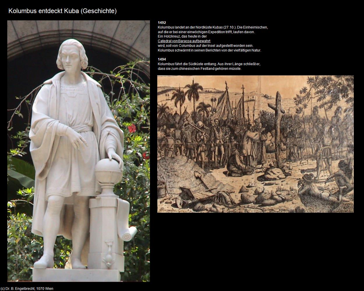 Kolumbus entdeckt Kuba (+GESCHICHTE) in KUBA(c)B.Engelbrecht