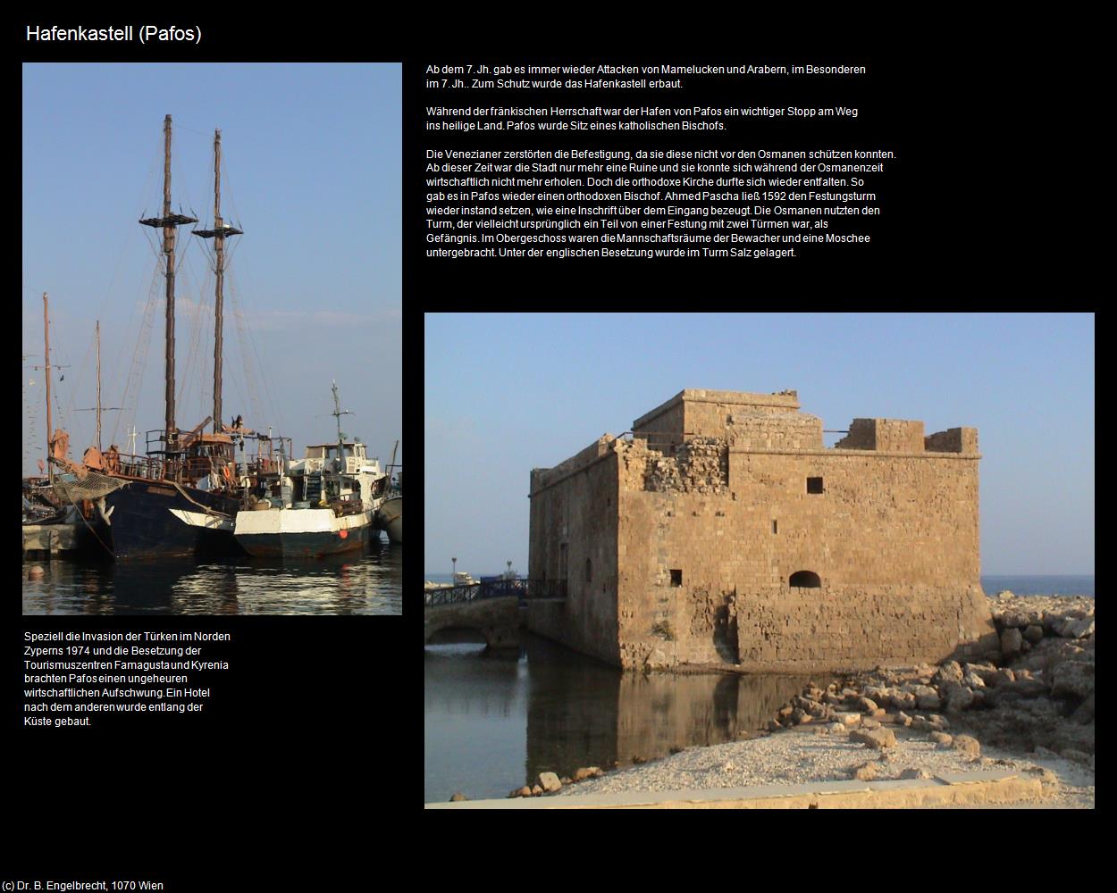 Hafenkastell (Pafos/Paphos) in ZYPERN-Insel der Aphrodite