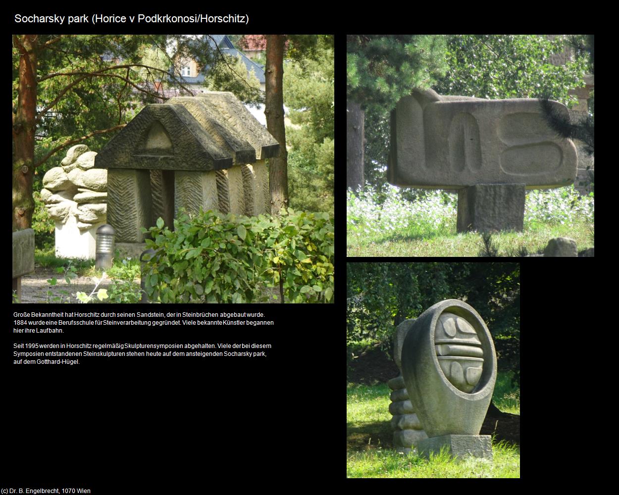 Socharsky park (Horice v Podkrkonosi/Horschitz) in Kulturatlas-TSCHECHIEN