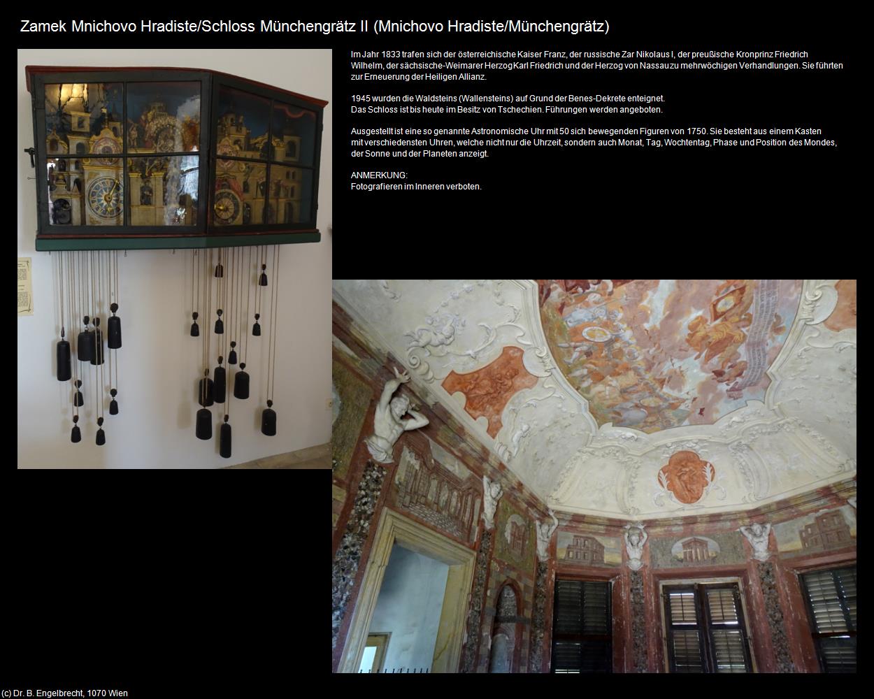 Schloss Münchengrätz II (Mnichovo Hradiste/Münchengrätz) in Kulturatlas-TSCHECHIEN
