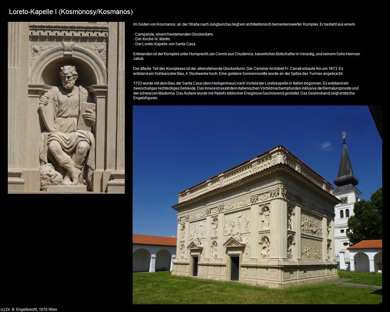 Loreto-Kapelle I (Kosmonosy/Kosmanos) in Kulturatlas-TSCHECHIEN