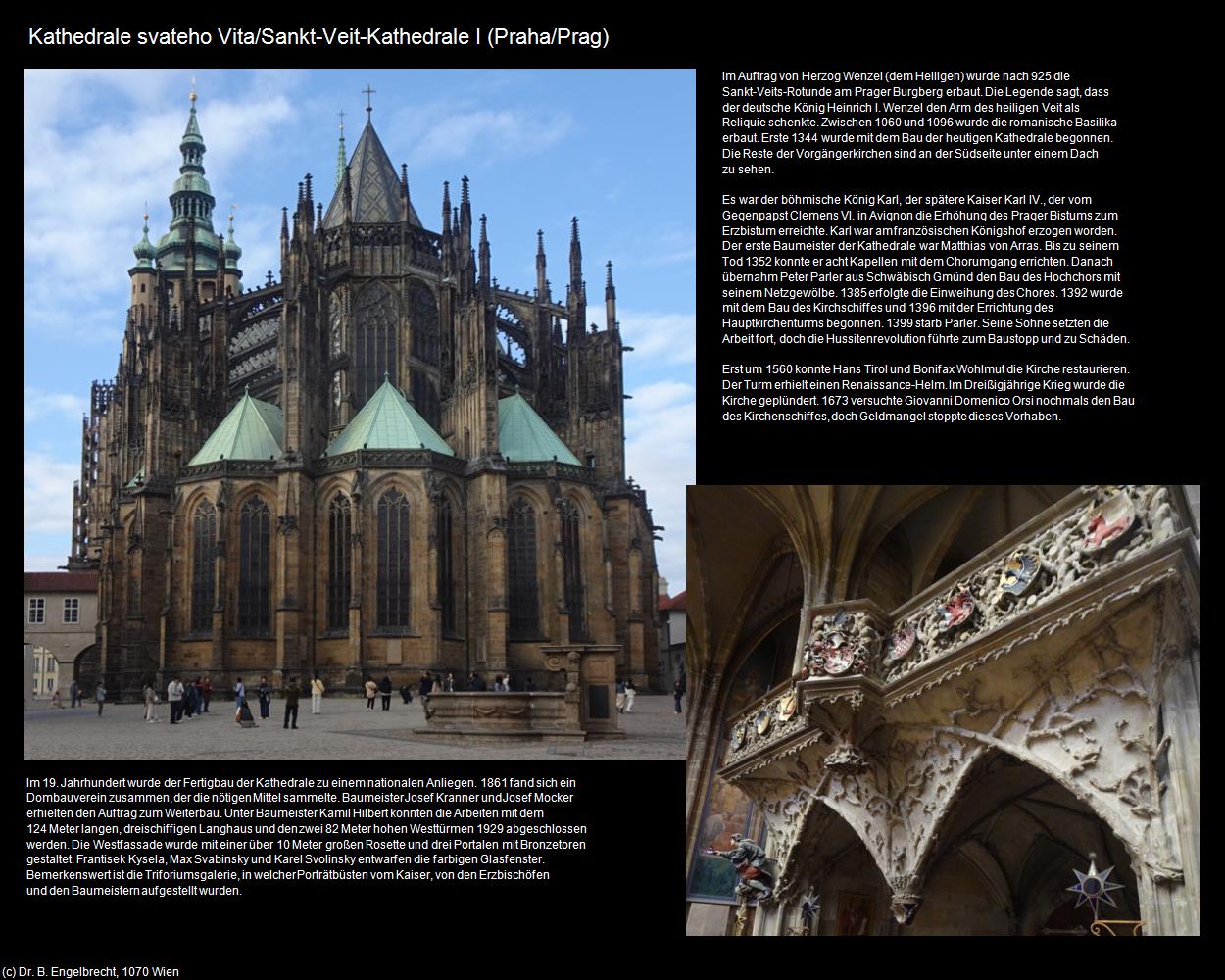 Sankt-Veit-Kathedrale I (Praha-Hradcany/Prager-Burgberg) in Kulturatlas-TSCHECHIEN