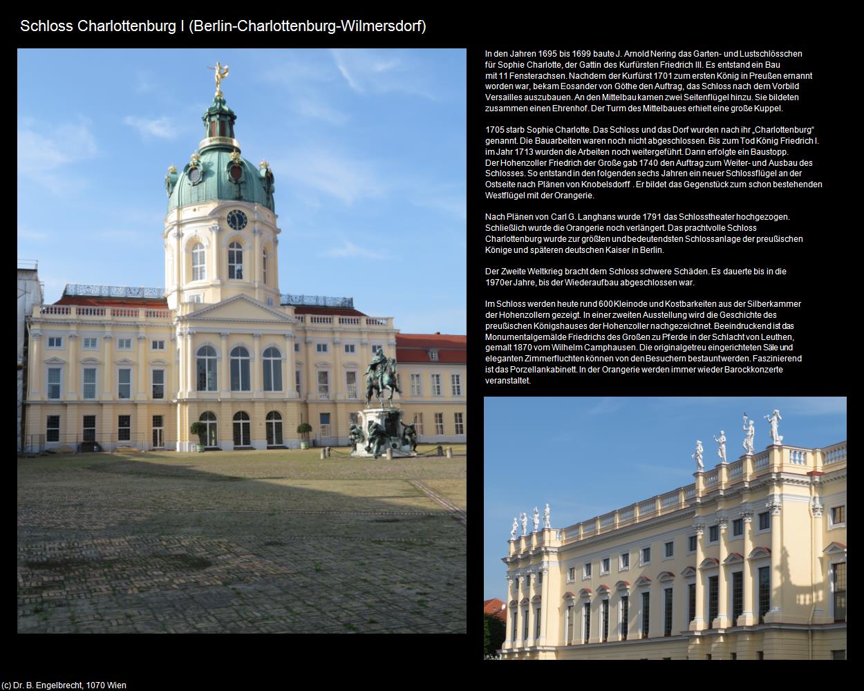 Schloss Charlottenburg I (Charlottenburg-Wilmersdorf) (Berlin (DEU-BE)) in BERLIN