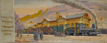Bahnhof Triberg und Schwarzwaldbahn-Erlebnispfad (Triberg)