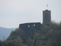Ruine Husach und Rathaus (Hausach bei Kinzigtal)