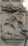 Gotischer Fischbrunnen (Schw&auml;bisch Hall)