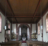 Pfk. St. Martin und K&uuml;nstlerfamilie Buscher (Gamburg bei Werbach)