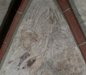 Wallfk. hl. Bernhard-Maria Bickesheim III (Durmersheim)