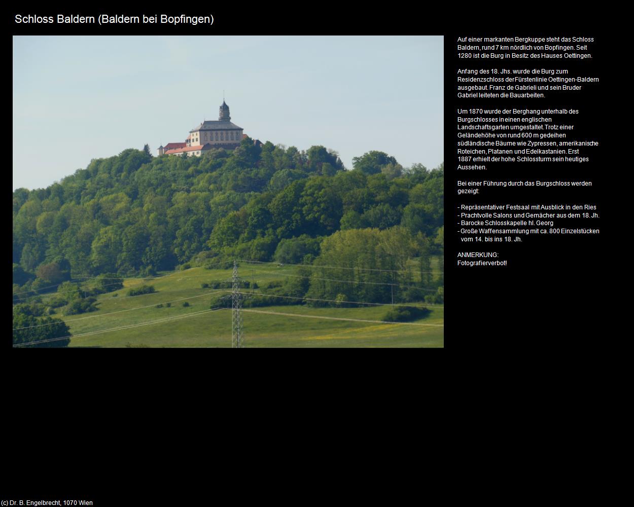 Schloss Baldern (Baldern) in Kulturatlas-BADEN-WÜRTTEMBERG