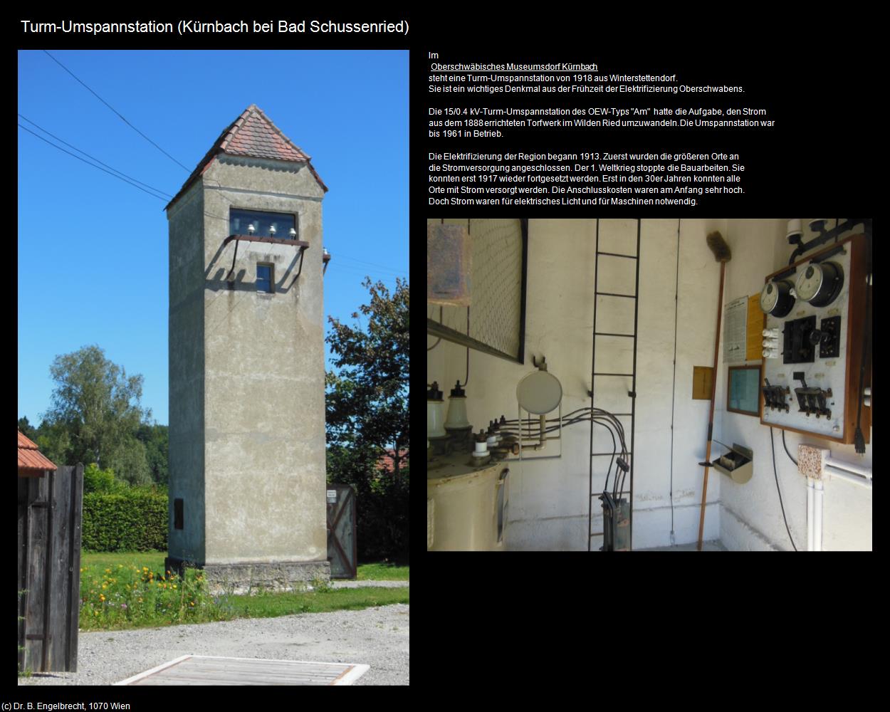 Turm-Umspannstation (Bad Schussenried) in Kulturatlas-BADEN-WÜRTTEMBERG(c)B.Engelbrecht