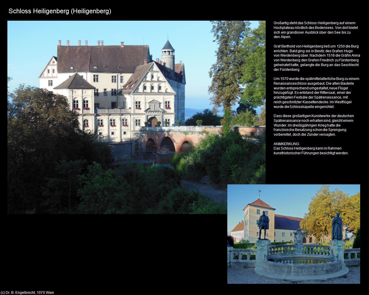 Schloss Heiligenberg (Heiligenberg) in Kulturatlas-BADEN-WÜRTTEMBERG