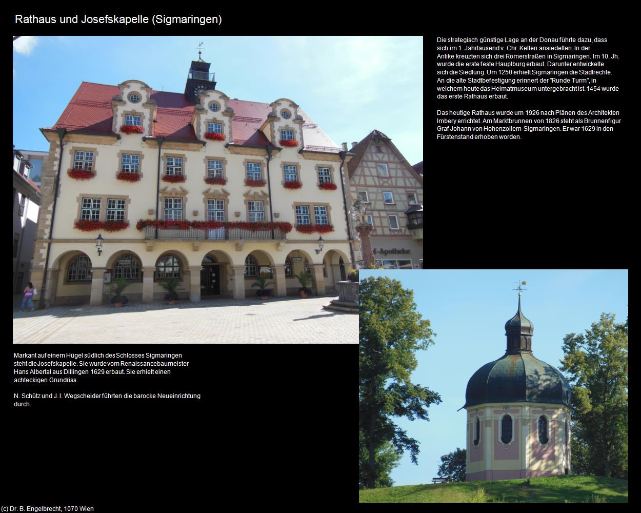 Rathaus und Josefskapelle (Sigmaringen) in Kulturatlas-BADEN-WÜRTTEMBERG