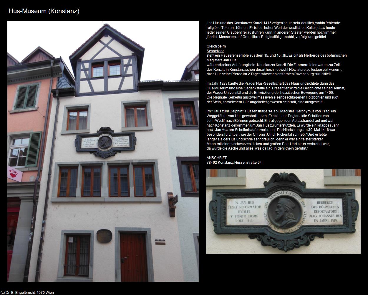 Hus-Museum (Konstanz) in Kulturatlas-BADEN-WÜRTTEMBERG(c)B.Engelbrecht