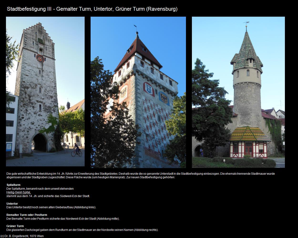 Bemalter Turm, Untertor, Grüner Turm (Ravensburg) in Kulturatlas-BADEN-WÜRTTEMBERG(c)B.Engelbrecht