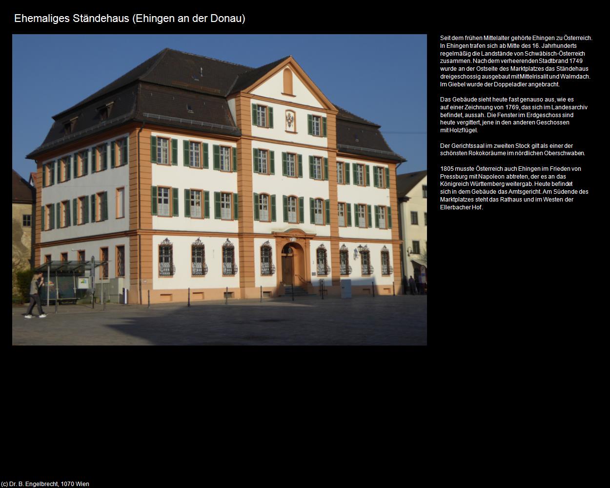 Ehem. Ständehaus (Ehingen an der Donau) in Kulturatlas-BADEN-WÜRTTEMBERG