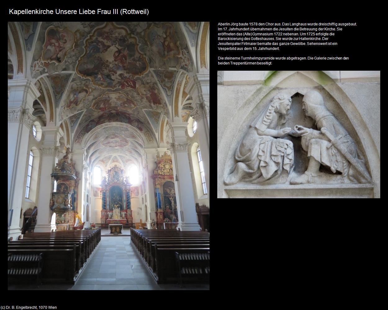 Kapellenkirche Unsere Liebe Frau III  (Rottweil) in Kulturatlas-BADEN-WÜRTTEMBERG