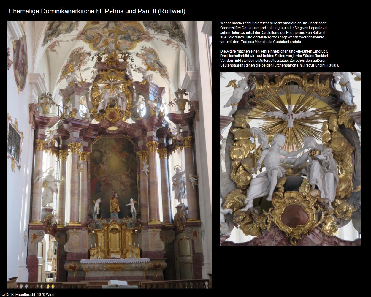 Ehem. Dominikanerkirche hl. Petrus und Paul II (Rottweil) in Kulturatlas-BADEN-WÜRTTEMBERG