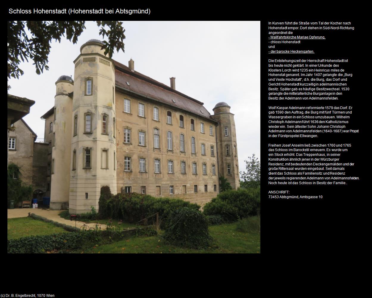 Schloss Hohenstadt (Hohenstadt) (Abtsgmünd) in Kulturatlas-BADEN-WÜRTTEMBERG(c)B.Engelbrecht