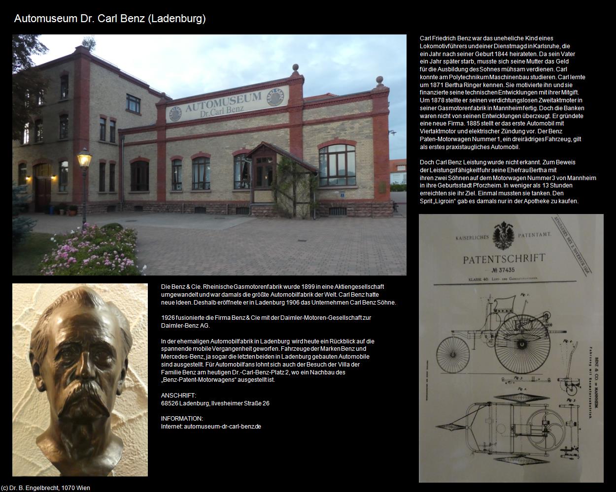 Automuseum Dr. Carl Benz (Ladenburg) in Kulturatlas-BADEN-WÜRTTEMBERG