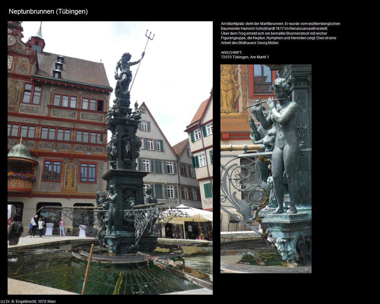 Neptunbrunnen (Tübingen) in Kulturatlas-BADEN-WÜRTTEMBERG