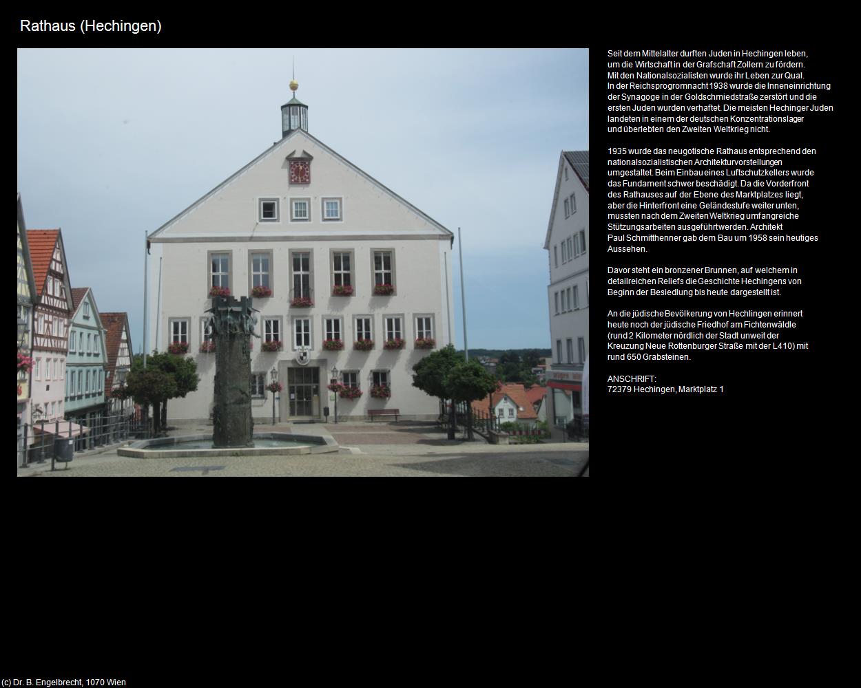 Rathaus (Hechingen) in Kulturatlas-BADEN-WÜRTTEMBERG