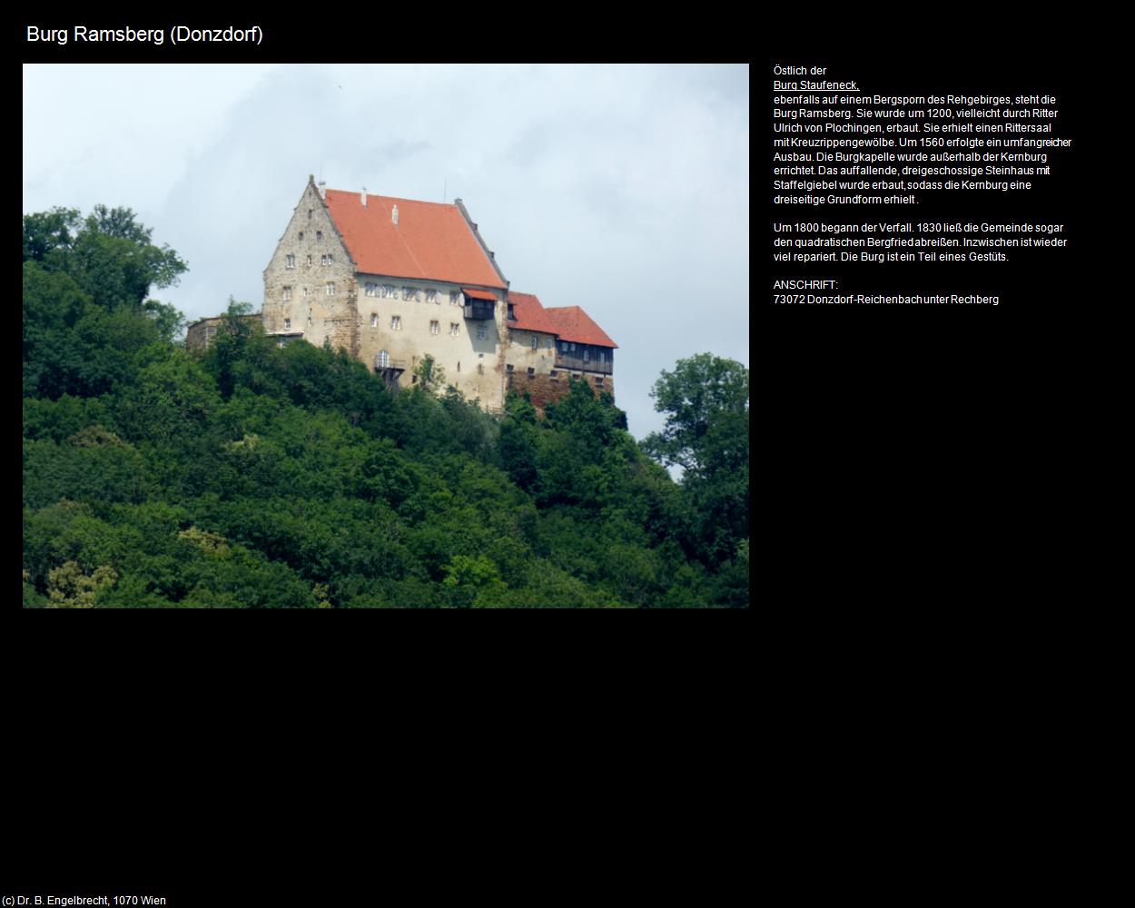 Burg Ramsberg (Donzdorf) in Kulturatlas-BADEN-WÜRTTEMBERG(c)B.Engelbrecht