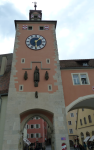 Steinerne Brücke und Brückturm   (Regensburg)