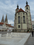 Jüdischer Tempel und Neupfarrkirche  (Regensburg)