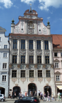 Hauptplatz mit Rathaus und Schmalzturm  (Landsberg am Lech)