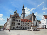 Marienplatz und Ziererhaus (Freising)