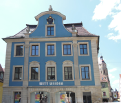 Blaues Haus mit Apothekenmuseum  (Weissenburg in Bayern)