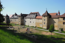 Spitaltor und Stadtmauer  (Weissenburg in Bayern)