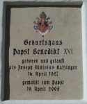 Geburtshaus Papst Benedikt XVI. (Marktl am Inn)