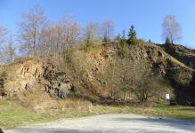 Diabasbruch am Galgenberg  (Bernstein am Wald)