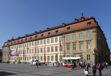 Neues Rathaus und Maximiliansbrunnen (Bamberg)