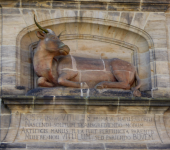 Kräne am Linken Regnitzarm (Bamberg)