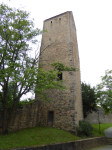 Stadtmauer mit Pulverturm (Fladungen)