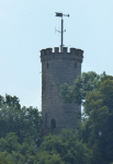 Bergfried der Ruine Wallburg (Eltmann)