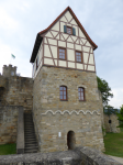 Burgruine am Schlossberg  (Königsberg in Bayern)