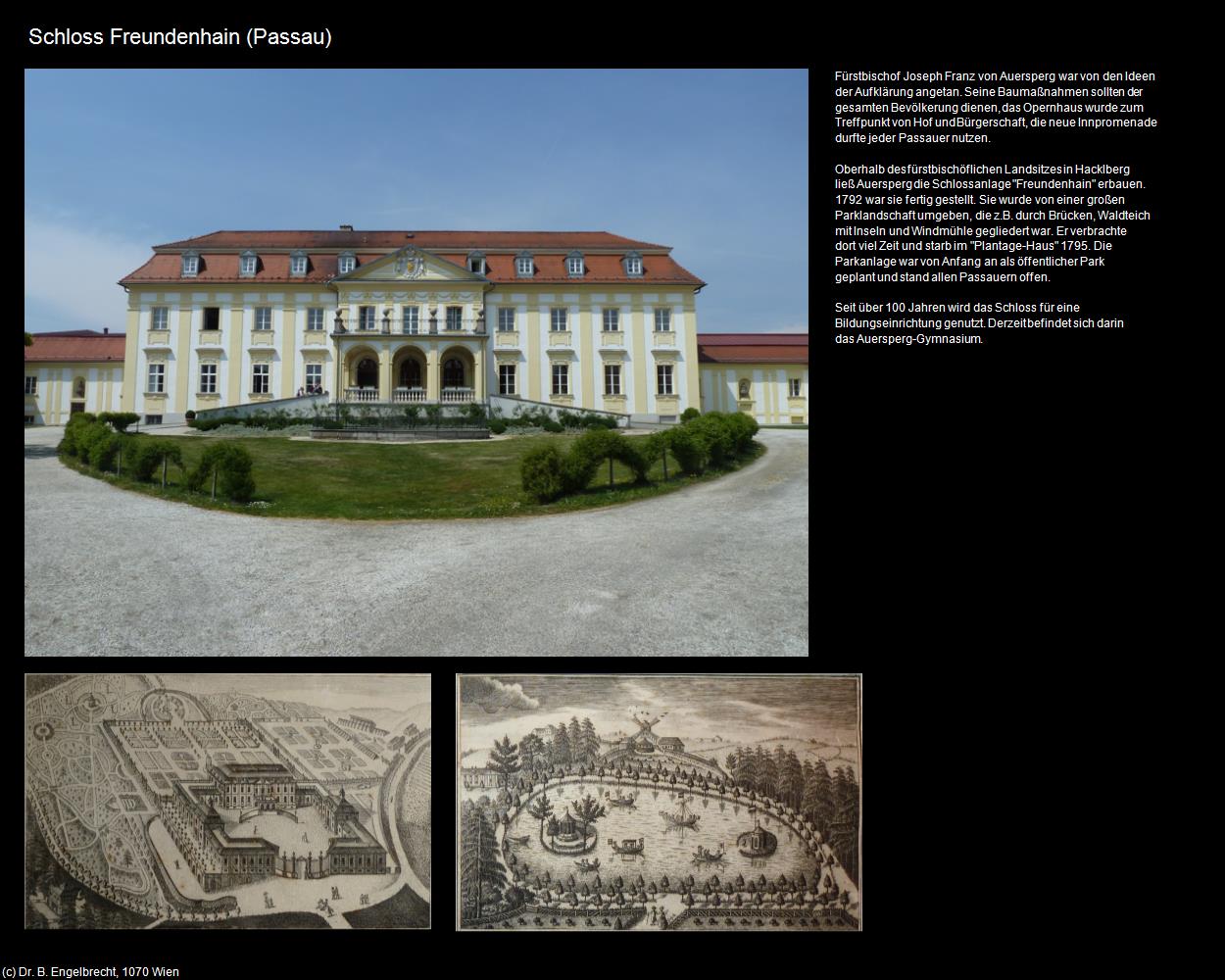 Schloss Freundenhain   (Passau) in Kulturatlas-BAYERN