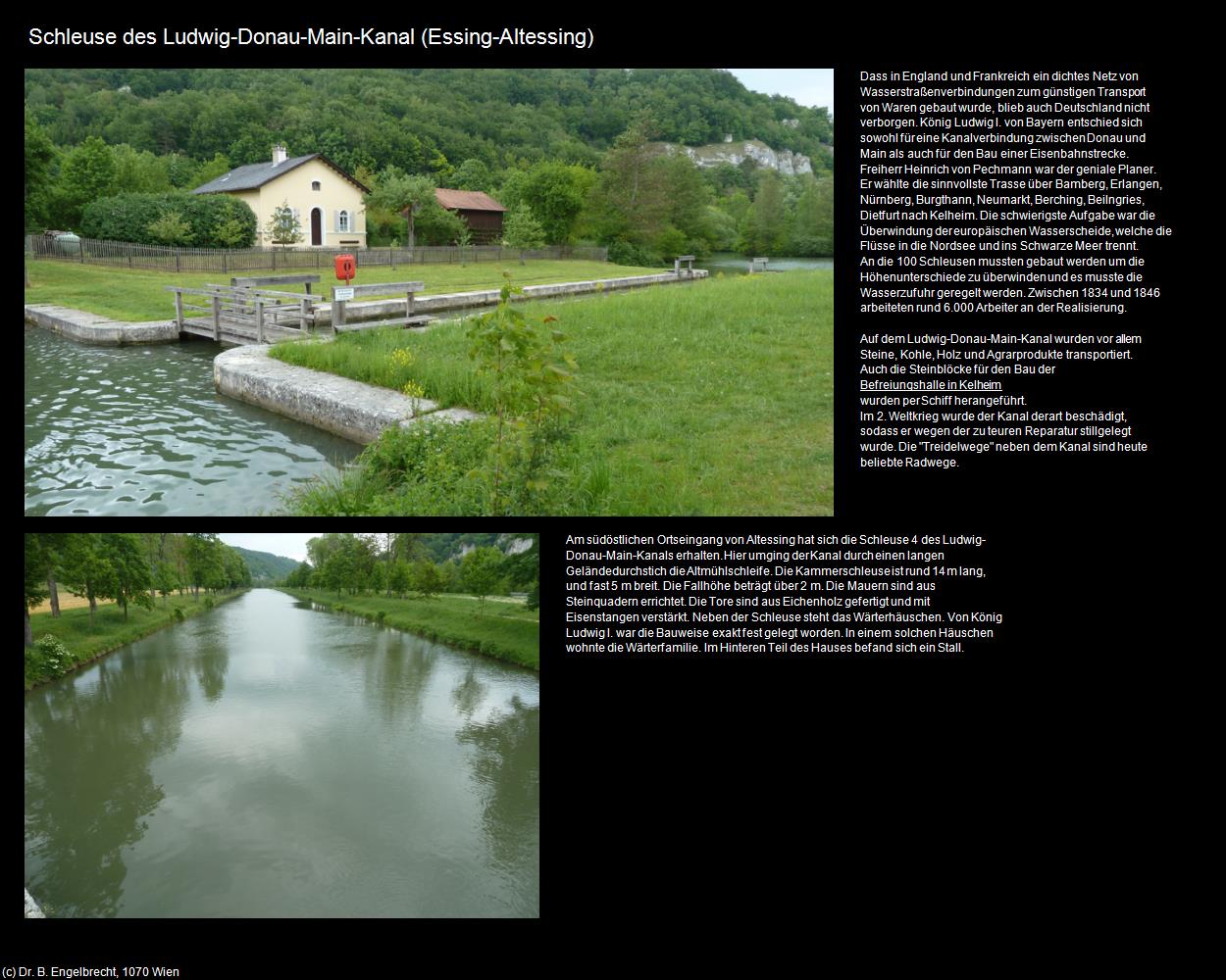 Schleuse des Ludwig-Donau-Main-Kanals (Altessing) (Essing) in Kulturatlas-BAYERN(c)B.Engelbrecht