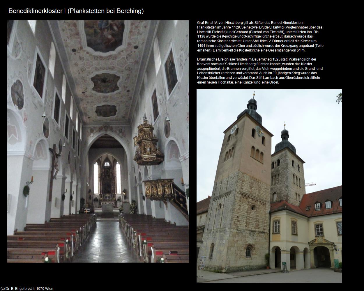 Benediktinerkloster I (Plankstetten bei Berching) in Kulturatlas-BAYERN