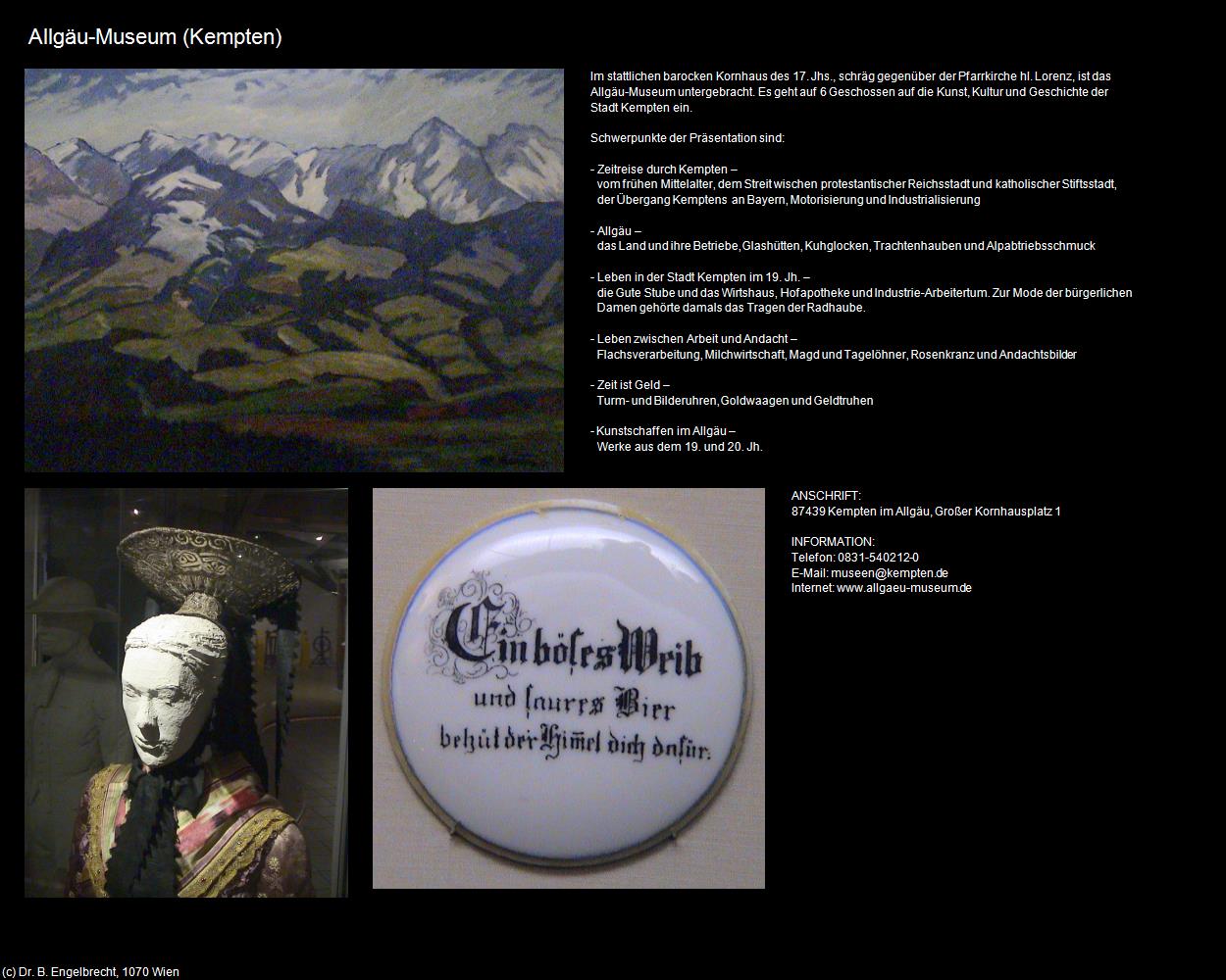 Allgäu-Museum  (Kempten ) in Kulturatlas-BAYERN