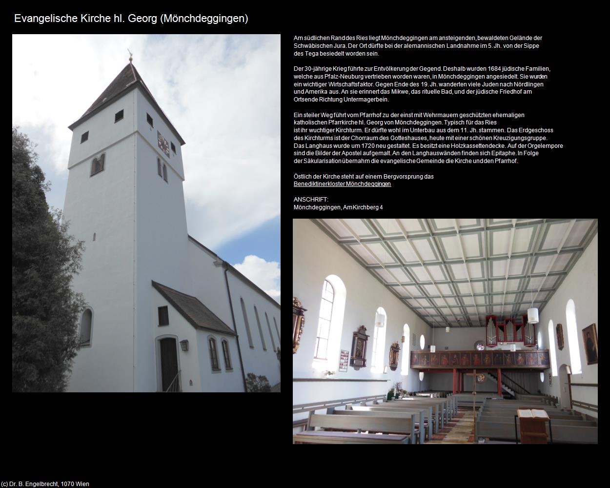 Evang. Kirche hl. Georg (Mönchsdeggingen) in Kulturatlas-BAYERN(c)B.Engelbrecht