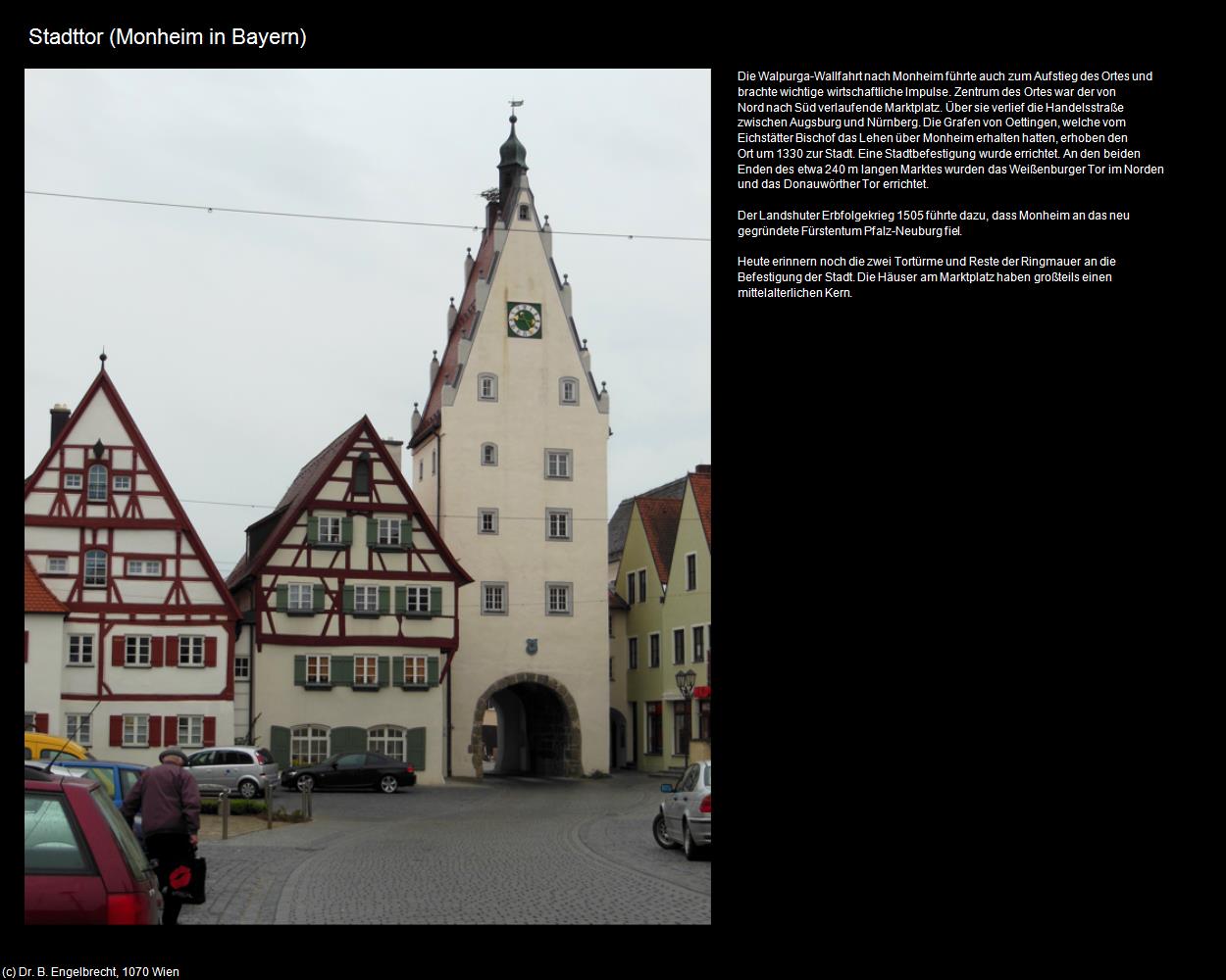 Stadttor (Monheim in Bayern) in Kulturatlas-BAYERN