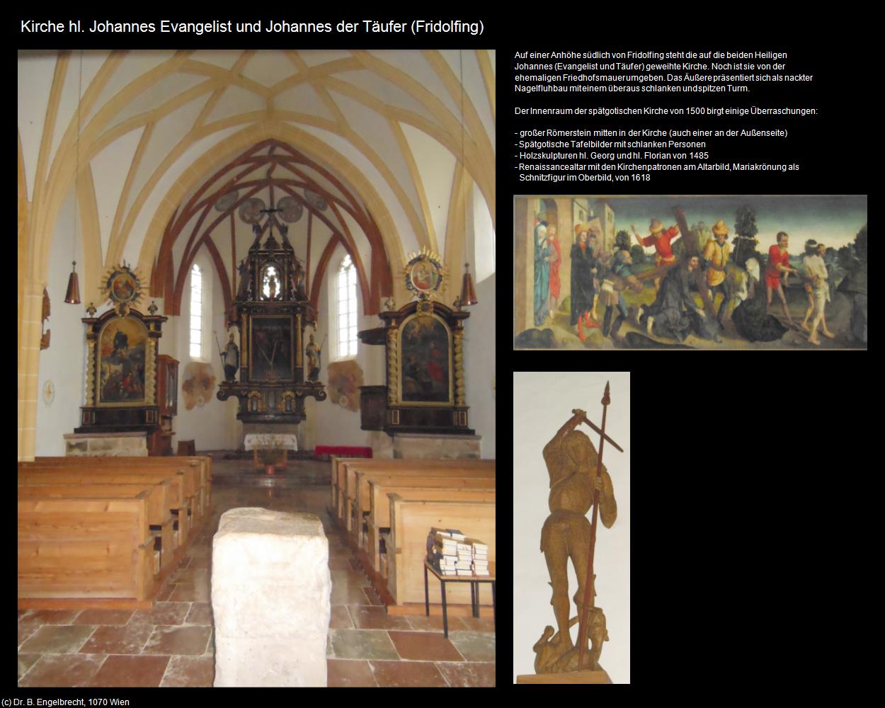 Kirche hl. Johannes Evangelist und Johannes der Täufer (Fridolfing) in Kulturatlas-BAYERN