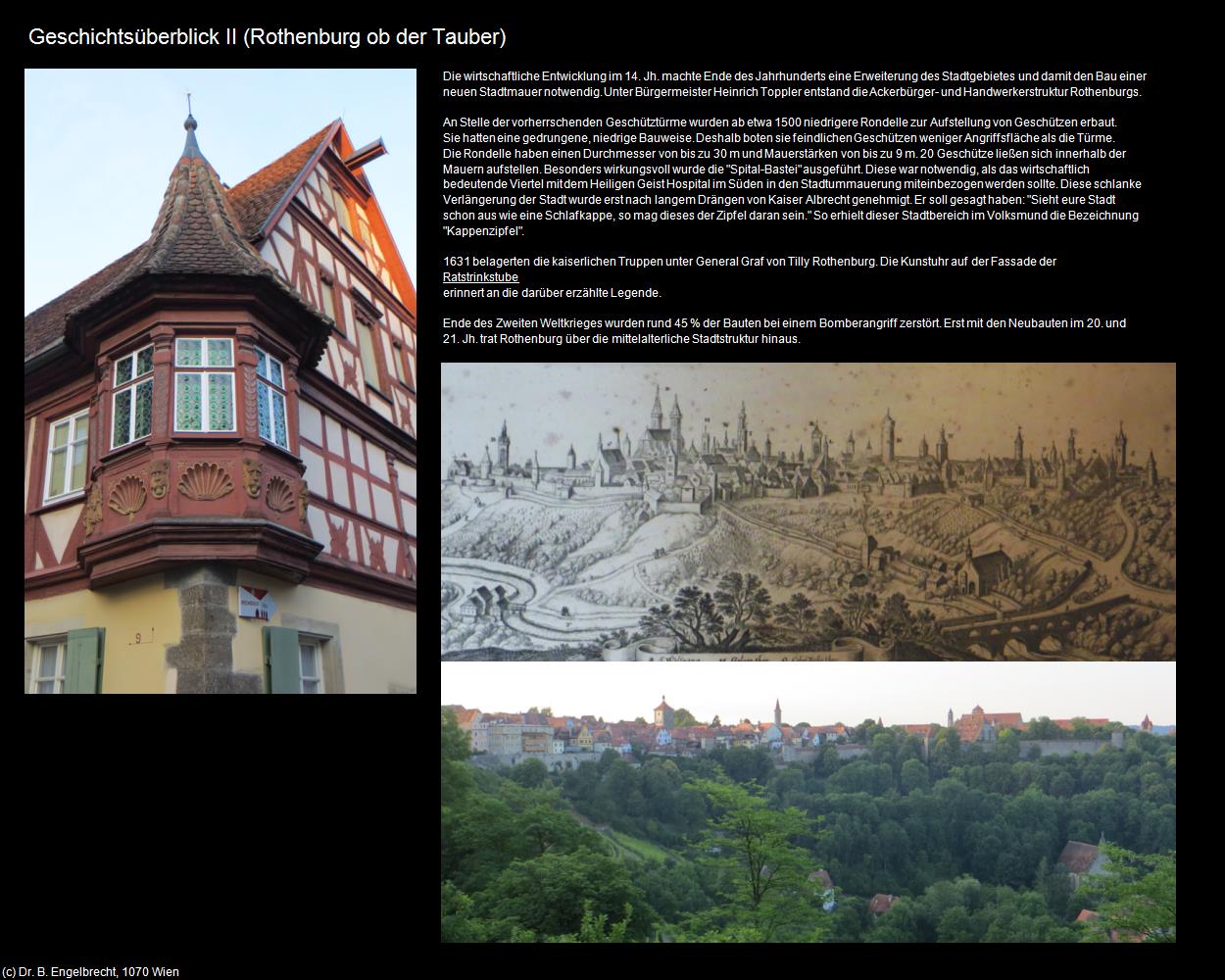 Geschichtsüberblick II (Rothenburg ob der Tauber) in Kulturatlas-BAYERN(c)B.Engelbrecht