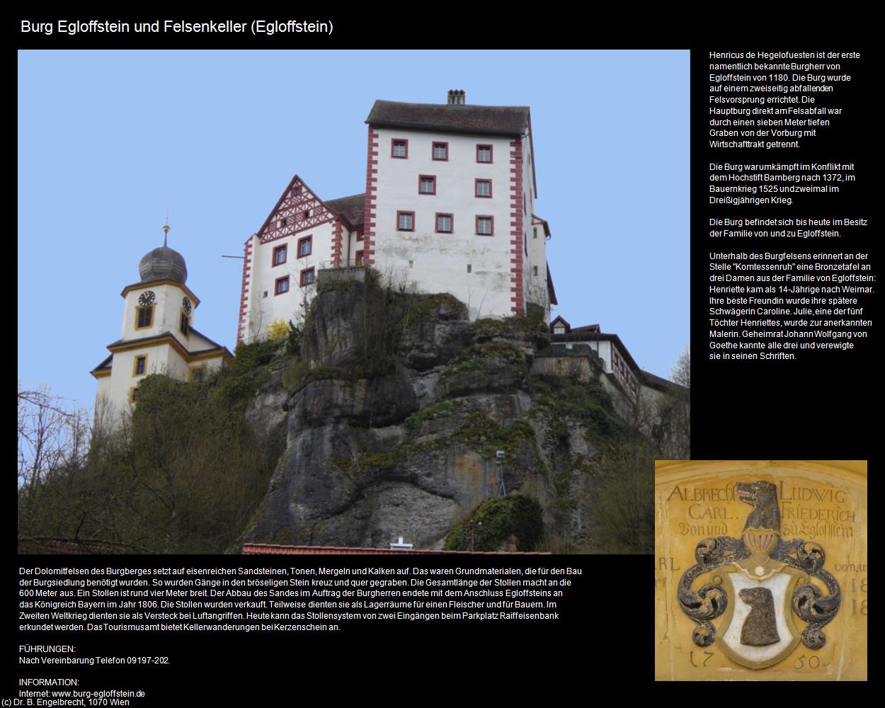 Burg Egloffstein (Egloffstein) in Kulturatlas-BAYERN