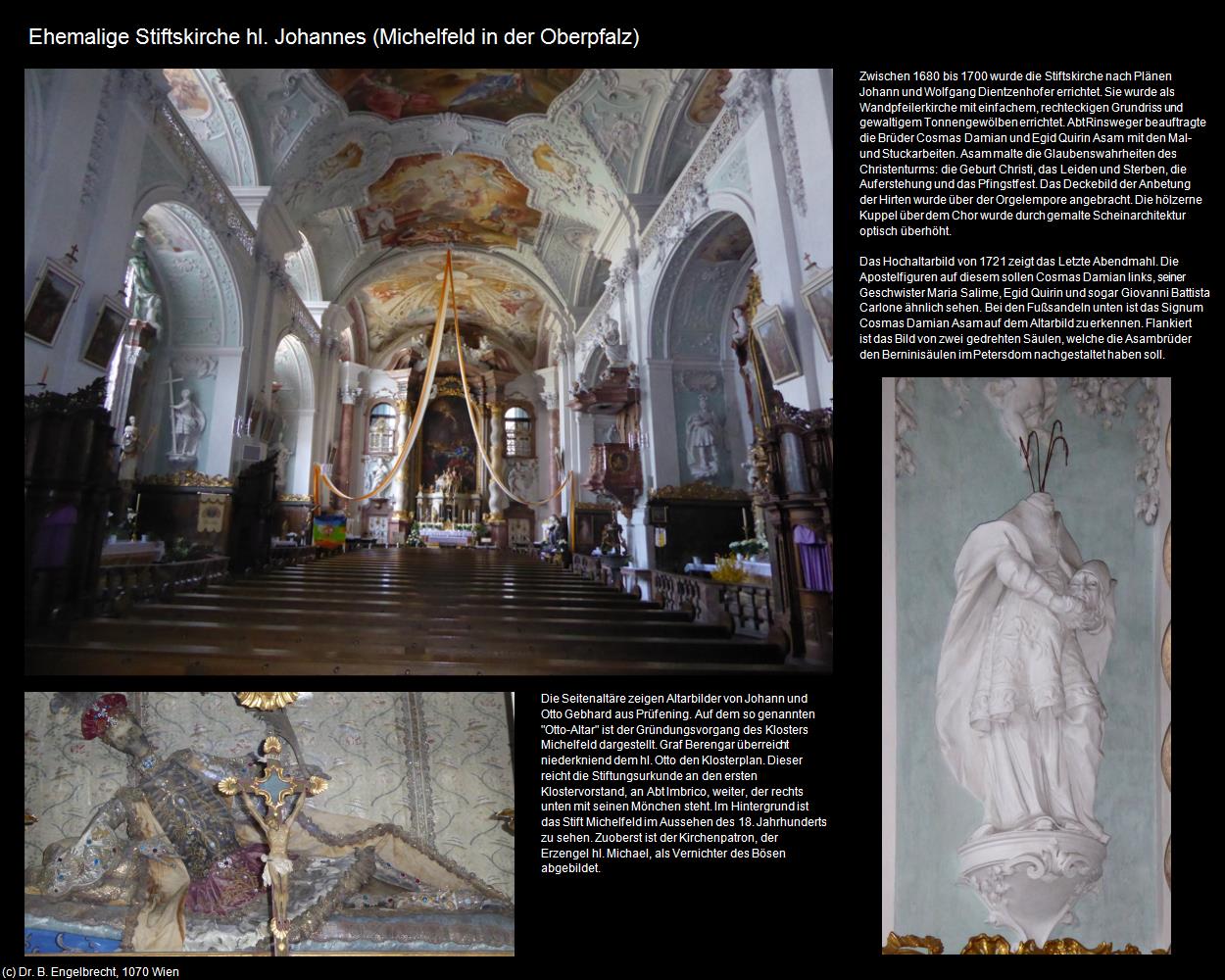 Ehem. Stiftskirche hl. Johannes (Michelfeld in der Oberpfalz) in Kulturatlas-BAYERN