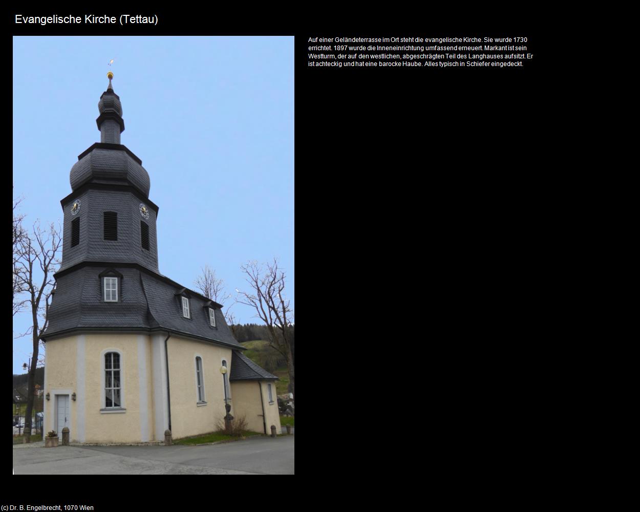 Evangelische Kirche  (Tettau) in Kulturatlas-BAYERN